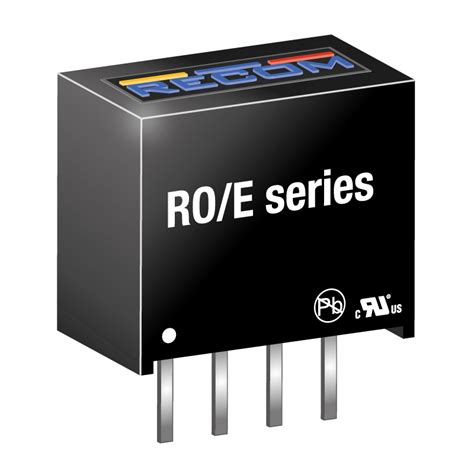 Ro E Series Dc Dc W Single Output Tht Recom