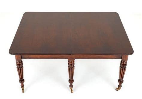 Regency Extending Dining Table Mahogany Antique