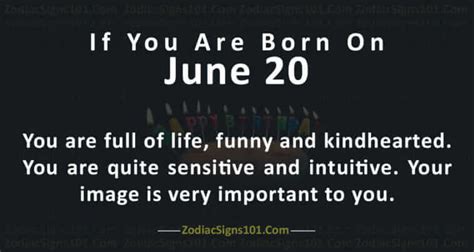 June 20 Zodiac is a Cusp Gemini and Cancer, Birthdays and Horoscope ...