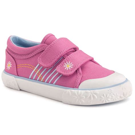 Start Rite Sandy Beach Girls Infant Canvas Shoes Charles Clinkard