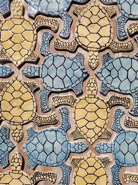 Turtle Tessellation Tiles - Etsy