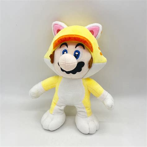 El Super Mario Bros Juguetes De Peluche De Mario De Gato De Pel Cula Mu