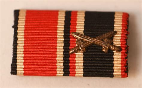 Regimentals GERMAN WWII TWIN MEDAL RIBBON BAR