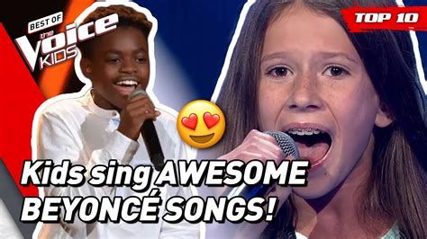 Top 10 Beautiful BeyoncÉ Songs Covered In The Voice Kids 😍 Youtube