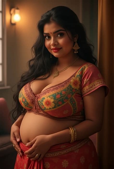 A Full Size Nude Photo Of A Year Old Indian Busty Curvy Hips SeaArt AI