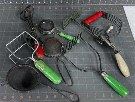 Lot of Antique Kitchen UTENSILS | EstateSales.org