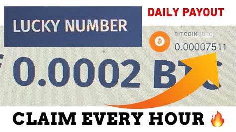 Free Bitcoin Faucet Earn 0 003 Btc Lucky Number Low Payout High