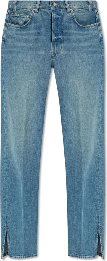 Anine Bing Roy Straight Leg Jeans ShopStyle