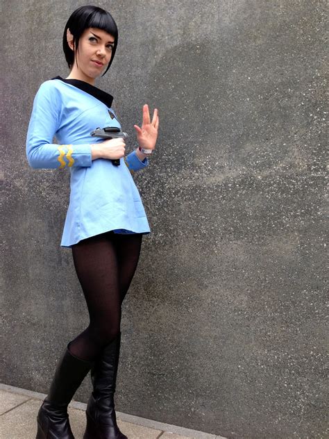 My Ms Spock Cosplay Star Trek Crew Star Trek Tos Star Trex Star Trek