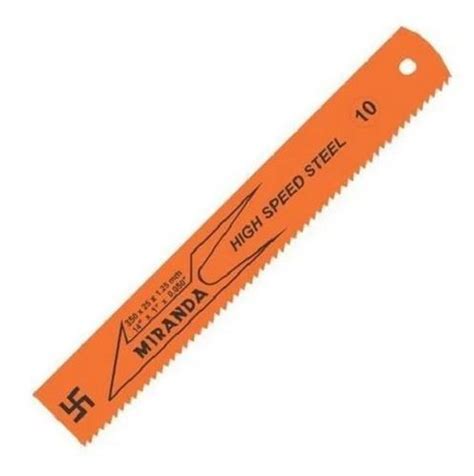 Red X Inch And High Speed Steel Hacksaw Blade For Cutting Thin