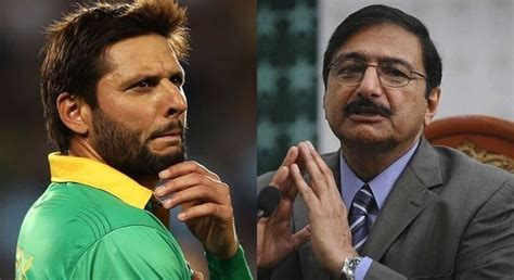 Shahid Afridi Brutally Slams Pcb Chief Zaka Ashraf