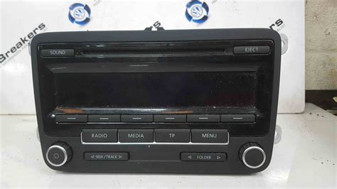 Volkswagen Golf Mk Cd Player Radio Head Unit K An