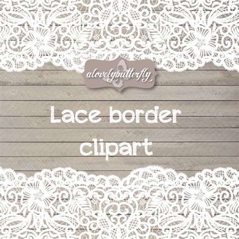 Vintage Lace Border Clip Art Free