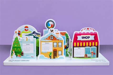 Необычные календари Creative Calendar, Calendar Design, 3d Paper, Paper ...