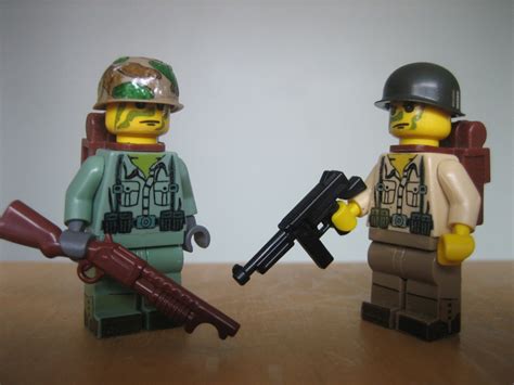 Lego WW2 U.S Paratrooper/Marine | so i'm just trying out som… | Flickr