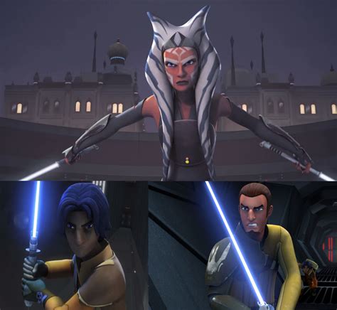 Ahsoka Tano And Kanan Jarrus And Ezra Bridger Vs Savage Opress And Pre Vizsla Battles Comic Vine