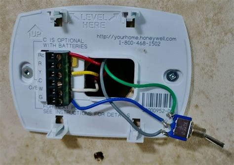 RV Thermostat Upgrade Honeywell FocusPRO 5000