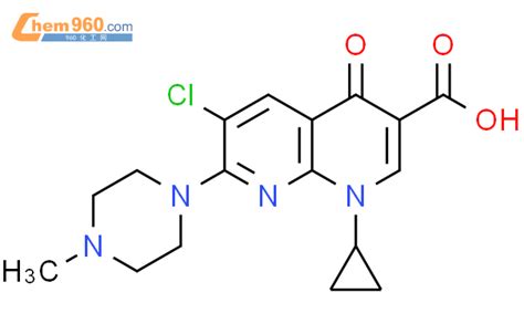 104866 26 4 1 8 Naphthyridine 3 Carboxylic Acid 6 Chloro 1 Cyclopropyl