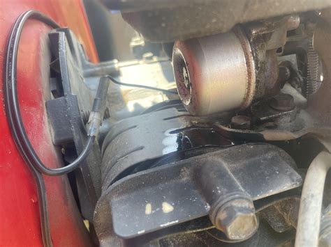 My lawnmower had a leak. : r/lawnmowers