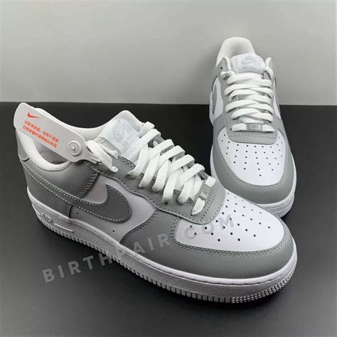 Nike Air Force 1 Low ‘white Grey Fd9763 101 Birthpair