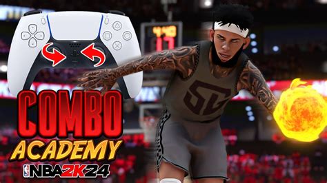 NBA 2K24 COMBO TUTORIAL W HANDCAM FASTEST BEST DRIBBLE MOVES TO