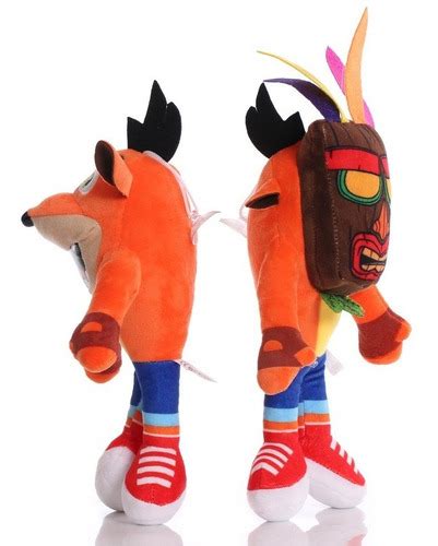 Pcs Set Crash Bandicoot Boneca Pel Cia Brinquedo Cm Parcelamento