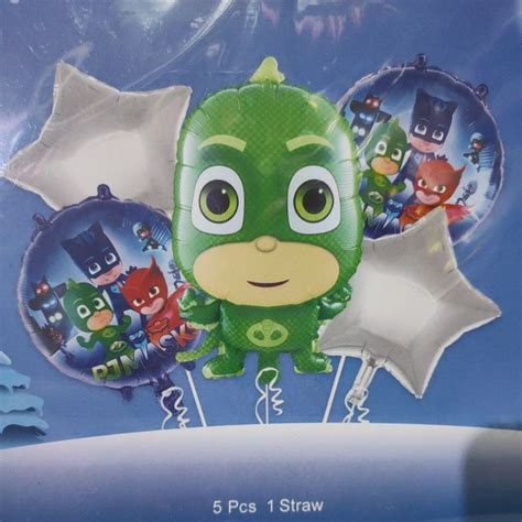 Pj Mask Foil Balloon Bouquet 5pcs Partycarelk