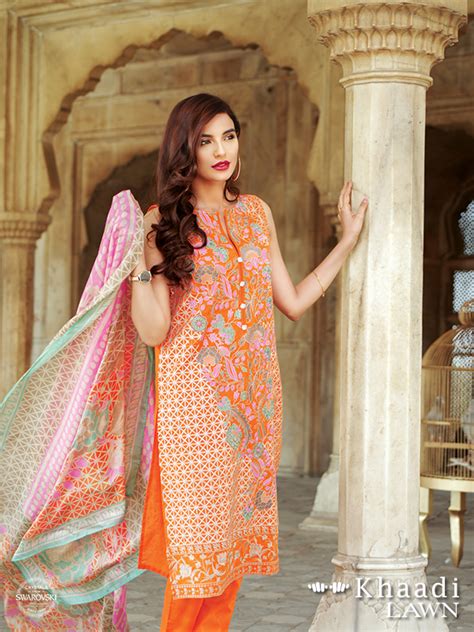 Khaadi Unstitched Lawn Vol 2 For Ladies 2016 Buy Price Online