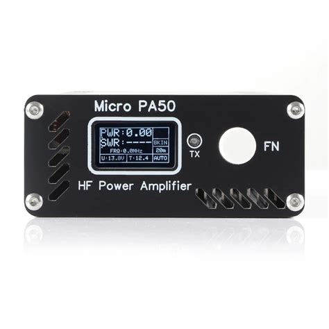 Micro PA50 PA50 PLUS 50W 3 5MHz 28 5MHz Inteligentny Kr Tkofalowy