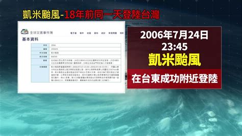 凱米颱風現「雙眼牆」 氣象粉專：8年來首個登陸強颱 生活 非凡新聞