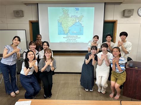 【scoph Achp】インド人母子の会 Drsujit講演会 開催報告 Ifmsa Japan