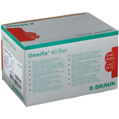 Omnifix® 40 Duo 100x1 ml - Shop Apotheke