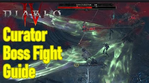 Diablo 4 Capstone Dungeon Boss Guide The Curator Fight Tips Cathedral