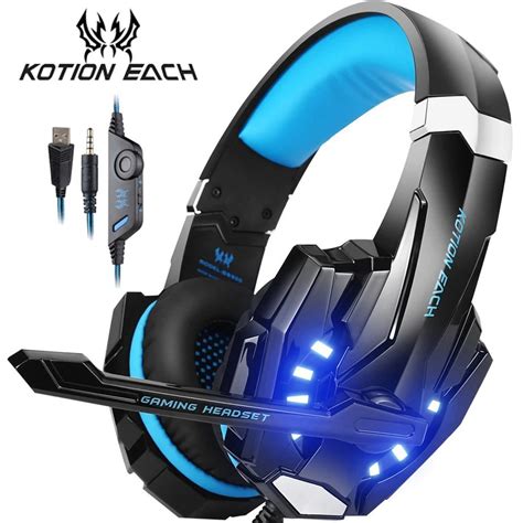 Kotion Each G9000 Gaming Headset Stereo Deep Bass Headphones With Mic