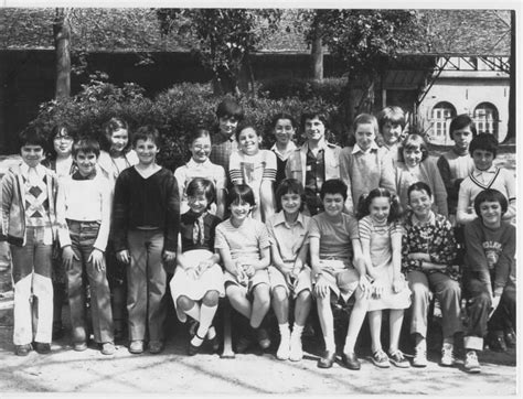 Photo de classe 6 ème 8 de 1979 Collège Gay Lussac Copains d avant