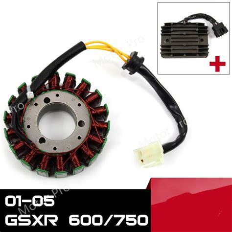 For Suzuki GSXR 600 750 2001 2005 Engine Stator Coil And Voltage