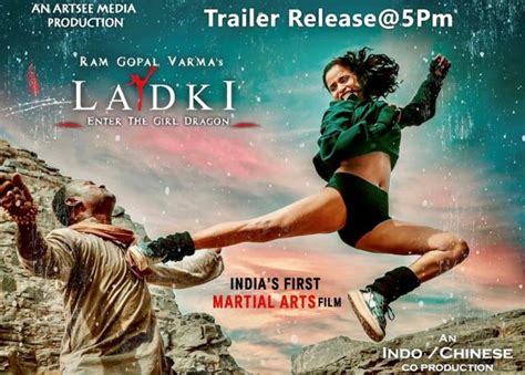 Official Trailer Of Ram Gopal Varma S Ladki Enter The Girl Dragon