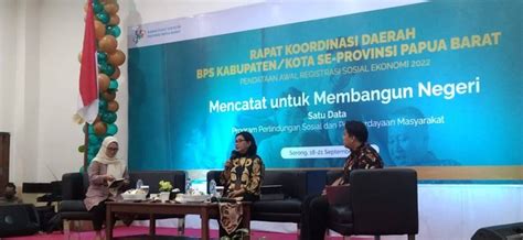 BPS Akan Lakukan Pendataan Awal Registrasi Sosial Ekonomi Di Papua