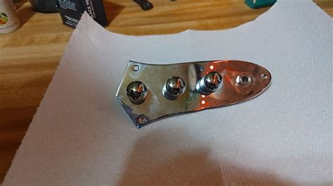 Unbranded Prewired Jazz Bass Control Plate Reverb Australia