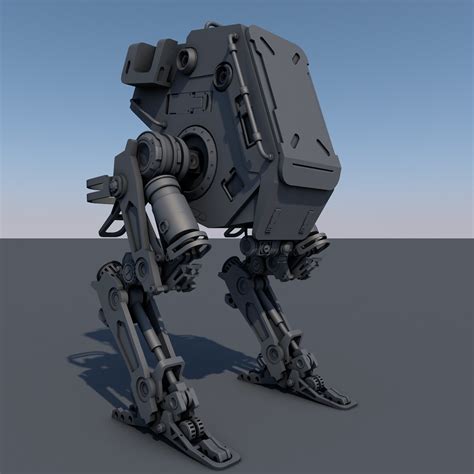 Roboter M D Modell Turbosquid