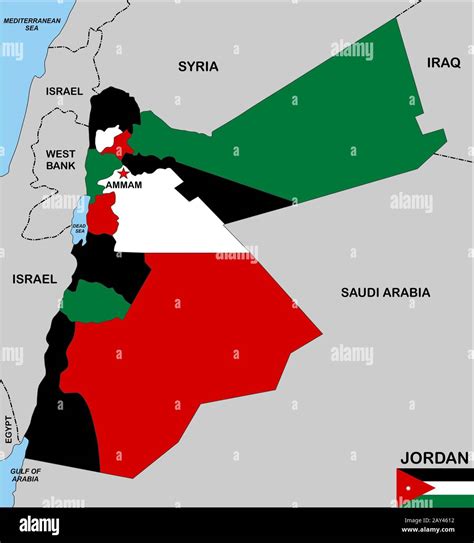 Mapa de jordan fotografías e imágenes de alta resolución Alamy