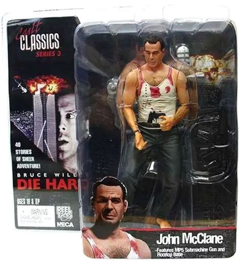 NECA Die Hard Cult Classics Series 3 John McClane 7 Action Figure - ToyWiz