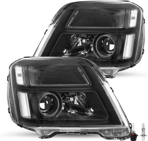 Jsboyat Halogen Headlights Assembly Fits For 2010 2015 Gmc Terrain Suv Slsltsle