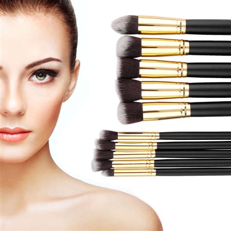 Make Up 10 Pcs Professional Makeup Brushes Set Make Up Brushes Cosmetic