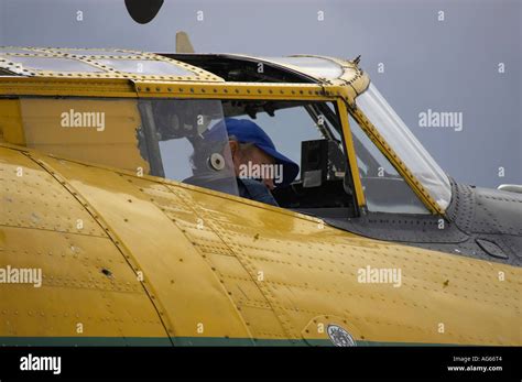 PBY Catalina flying boat cockpit (Old yellow livery Stock Photo - Alamy