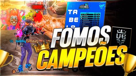 FOMOS CAMPEÃO DA UBFF Highligts em campeonatos Free Fire Free