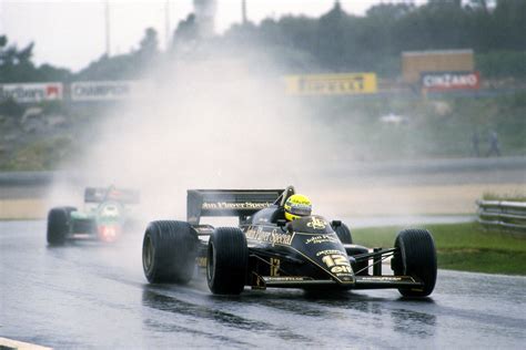 Ayrton Sennas Debut Win At The 1985 Portuguese Grand Prix At Estoril