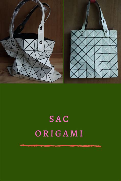 Sac Origami Origami Tote Bag Bag Origami Paper Totes Origami Art