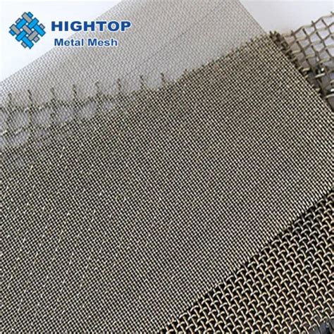 Plain Weave Square Fecral Alloy Woven Wire Mesh For Infrared Metal