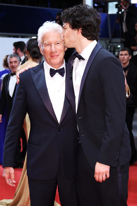 Richard Gere Makes Rare Appearance With Eldest Son Homer at Cannes